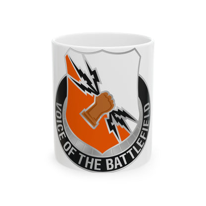 136 Signal Battalion (U.S. Army) White Coffee Mug-11oz-The Sticker Space