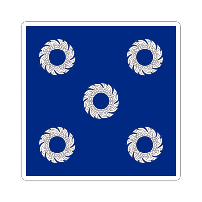 Flag Thai Admiral of the Fleet (Thailand) STICKER Vinyl Kiss-Cut Decal