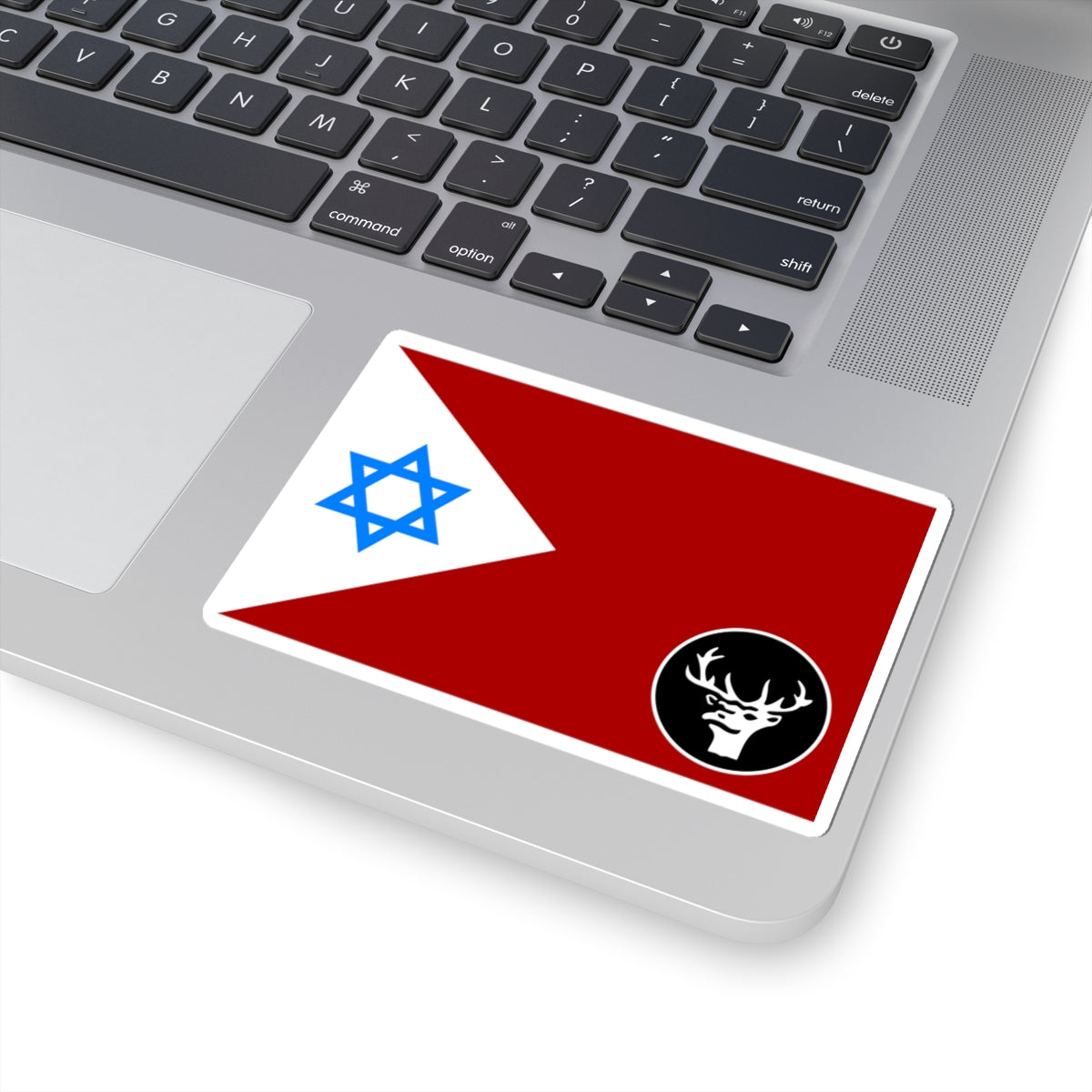 Flag of IDF Northern Command (Israel) STICKER Vinyl Kiss-Cut Decal