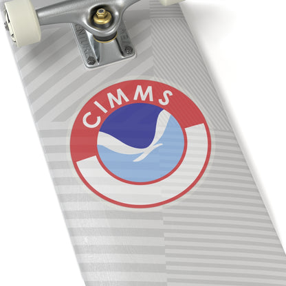 Cooperative Institute for Mesoscale Meteorological Studies CIMMS - STICKER Vinyl Kiss-Cut Decal