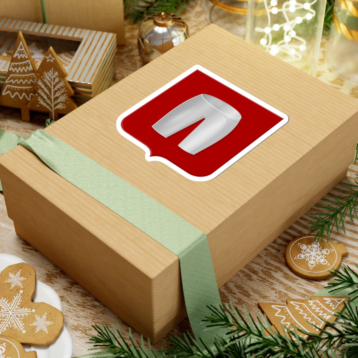 Abbenbroek wapen (Netherlands) (Coat of Arms) STICKER Vinyl Kiss-Cut Decal