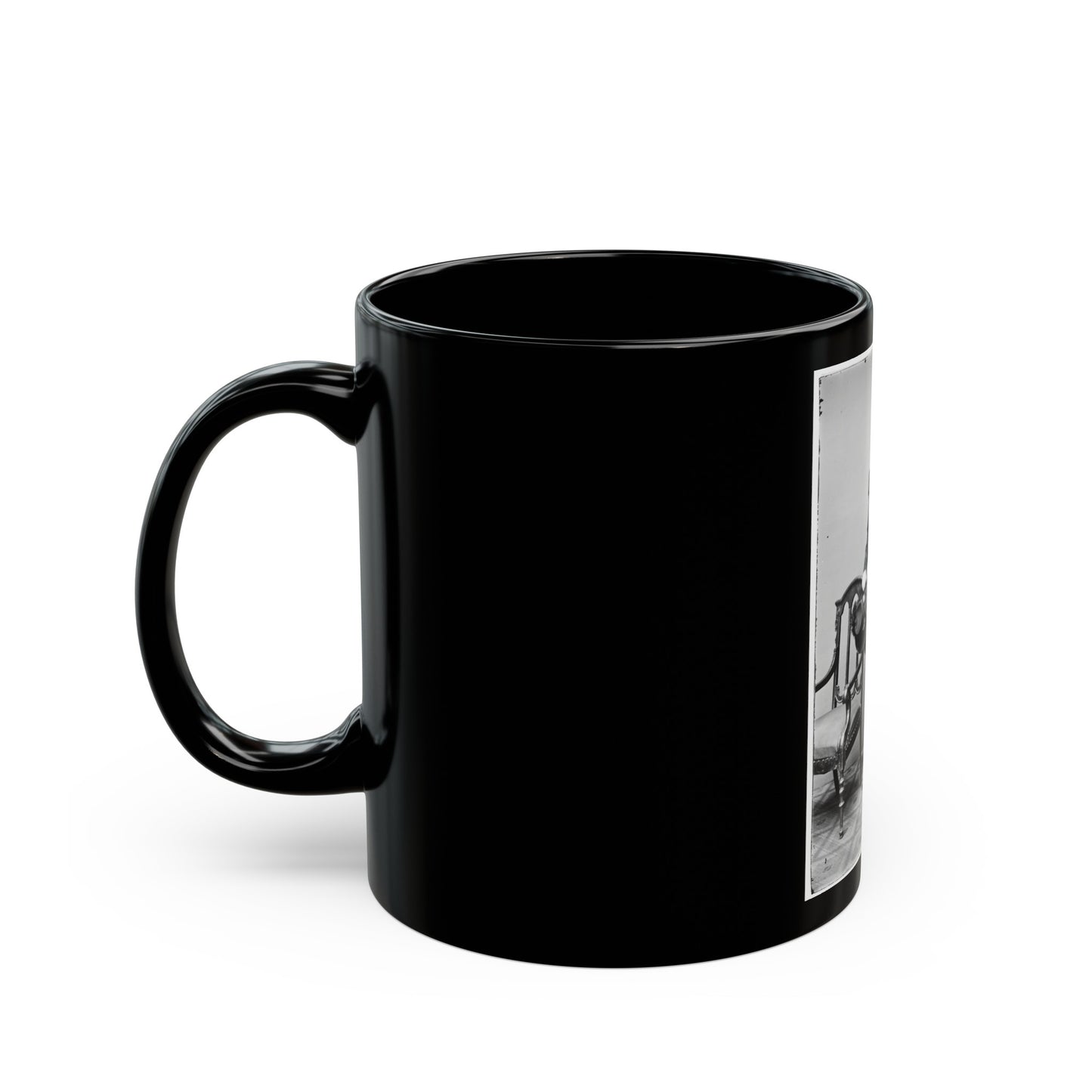Portrait Of Capt. Charles Griffin, Officer Of The Federal Army, (Brig. Gen. From June 9, 1862) (U.S. Civil War) Black Coffee Mug