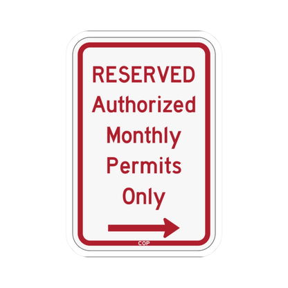 PBOT Road sign P4458R (Oregon) (Road Sign) STICKER Vinyl Kiss-Cut Decal