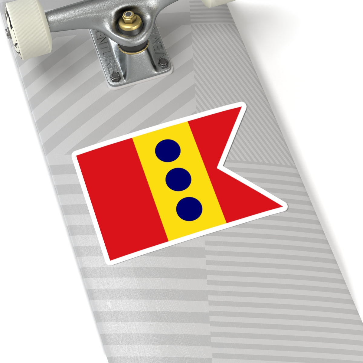 Flag of Lieutenant General Spain 1923-1931 1938-1977 (Spain) STICKER Vinyl Kiss-Cut Decal