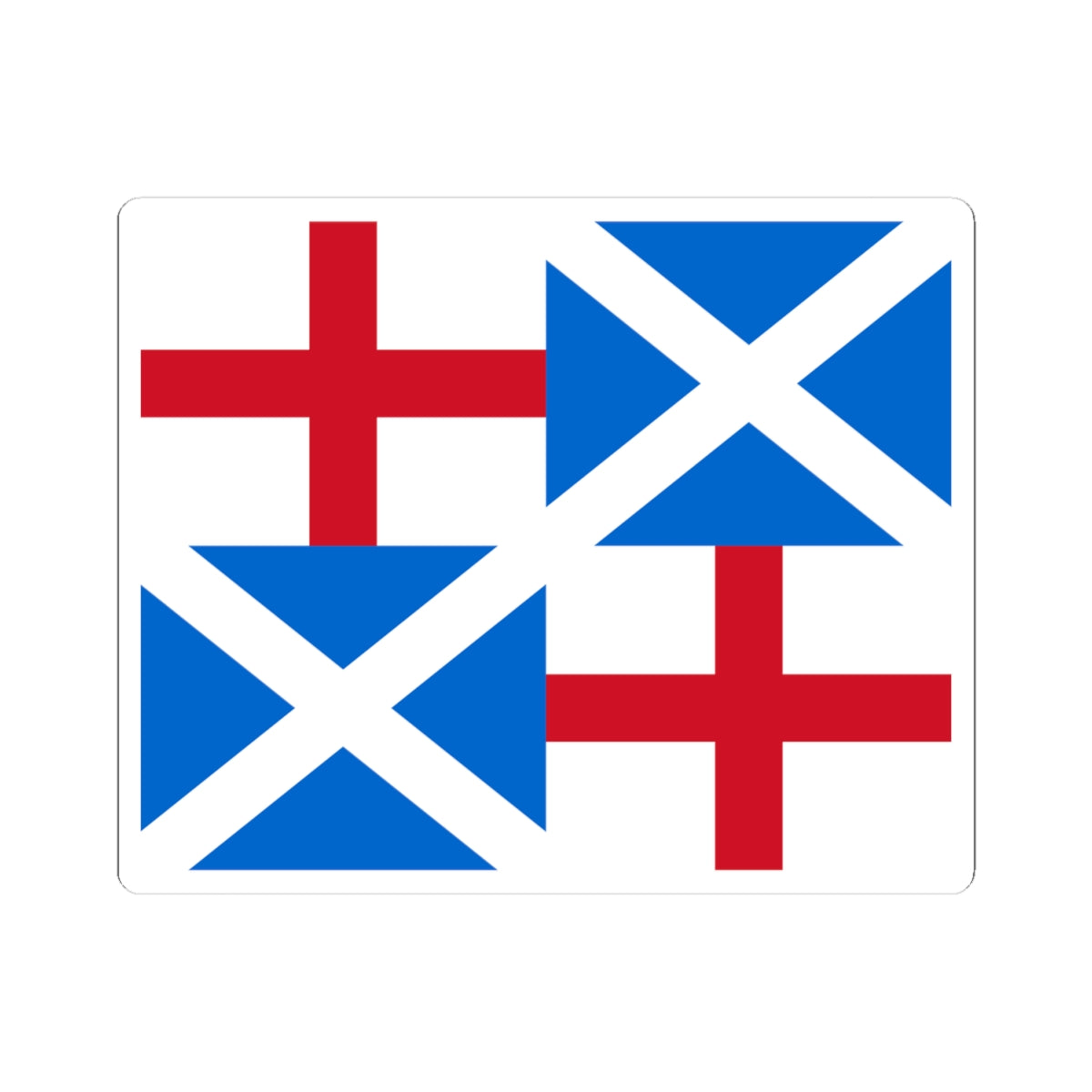 Flag of The Commonwealth (England) STICKER Vinyl Kiss-Cut Decal