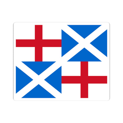 Flag of The Commonwealth (England) STICKER Vinyl Kiss-Cut Decal