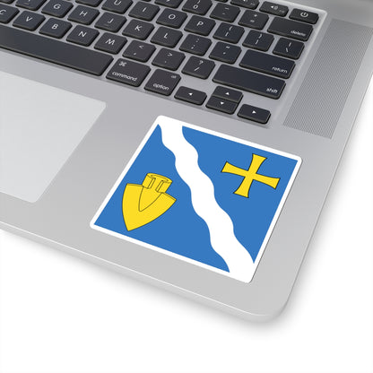 CHE Triemli ZH Flag (Switzerland) STICKER Vinyl Kiss-Cut Decal