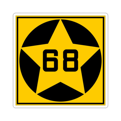 MN-68 1920 (Minnesota) (Road Sign) STICKER Vinyl Kiss-Cut Decal