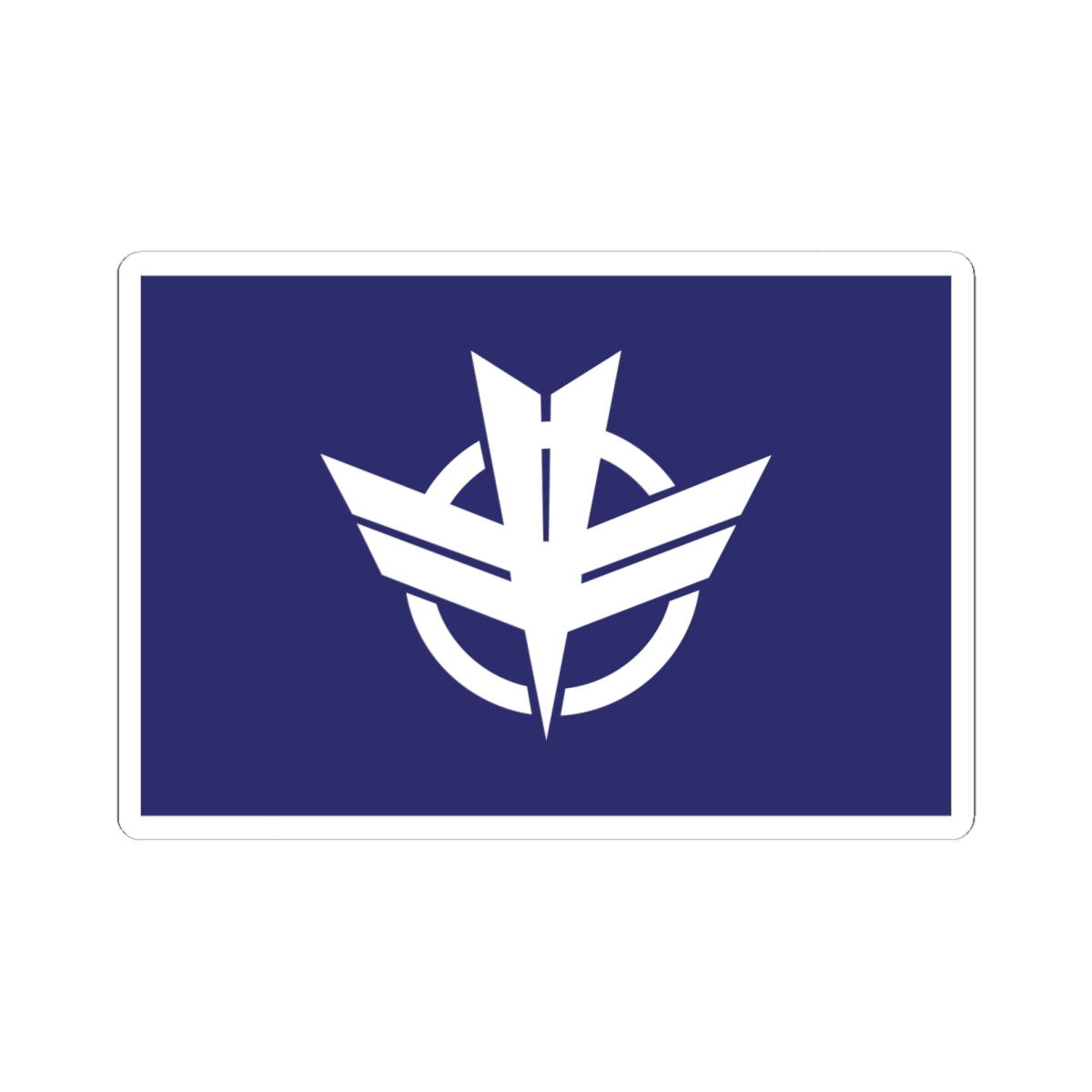 Flag of Shibata Miyagi (Japan) STICKER Vinyl Kiss-Cut Decal