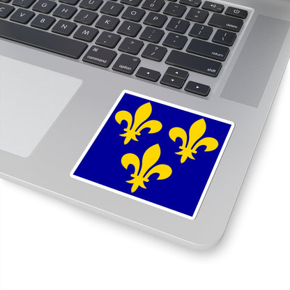 Flag of France XIV-XVI (France) STICKER Vinyl Kiss-Cut Decal