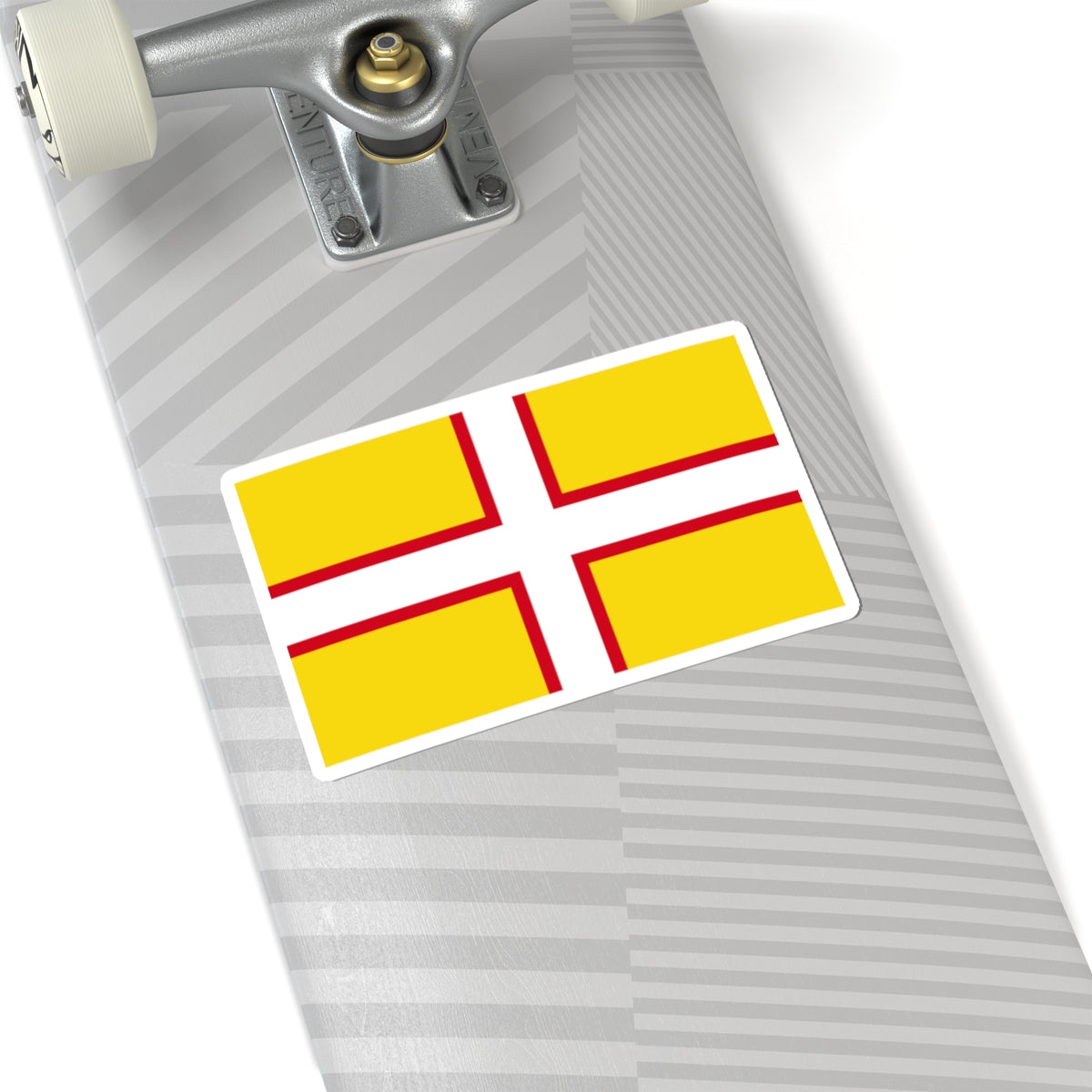 Flag of Dorset (England) STICKER Vinyl Kiss-Cut Decal