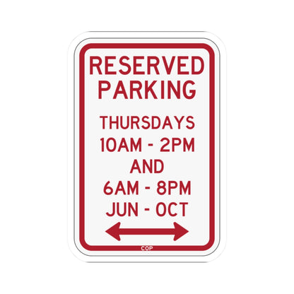 PBOT Road sign P4113D (Oregon) (Road Sign) STICKER Vinyl Kiss-Cut Decal