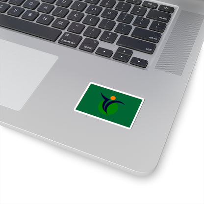Flag of Shichinohe Aomori (Japan) STICKER Vinyl Kiss-Cut Decal