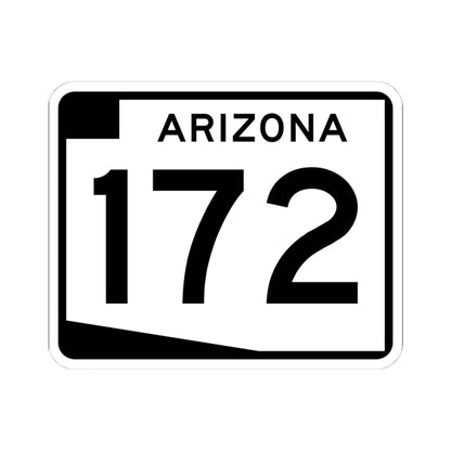 Arizona 172 (Arizona) (Road Sign) STICKER Vinyl Kiss-Cut Decal