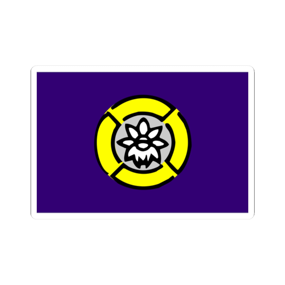 Flag of Rankoshi Hokkaido (Japan) STICKER Vinyl Kiss-Cut Decal