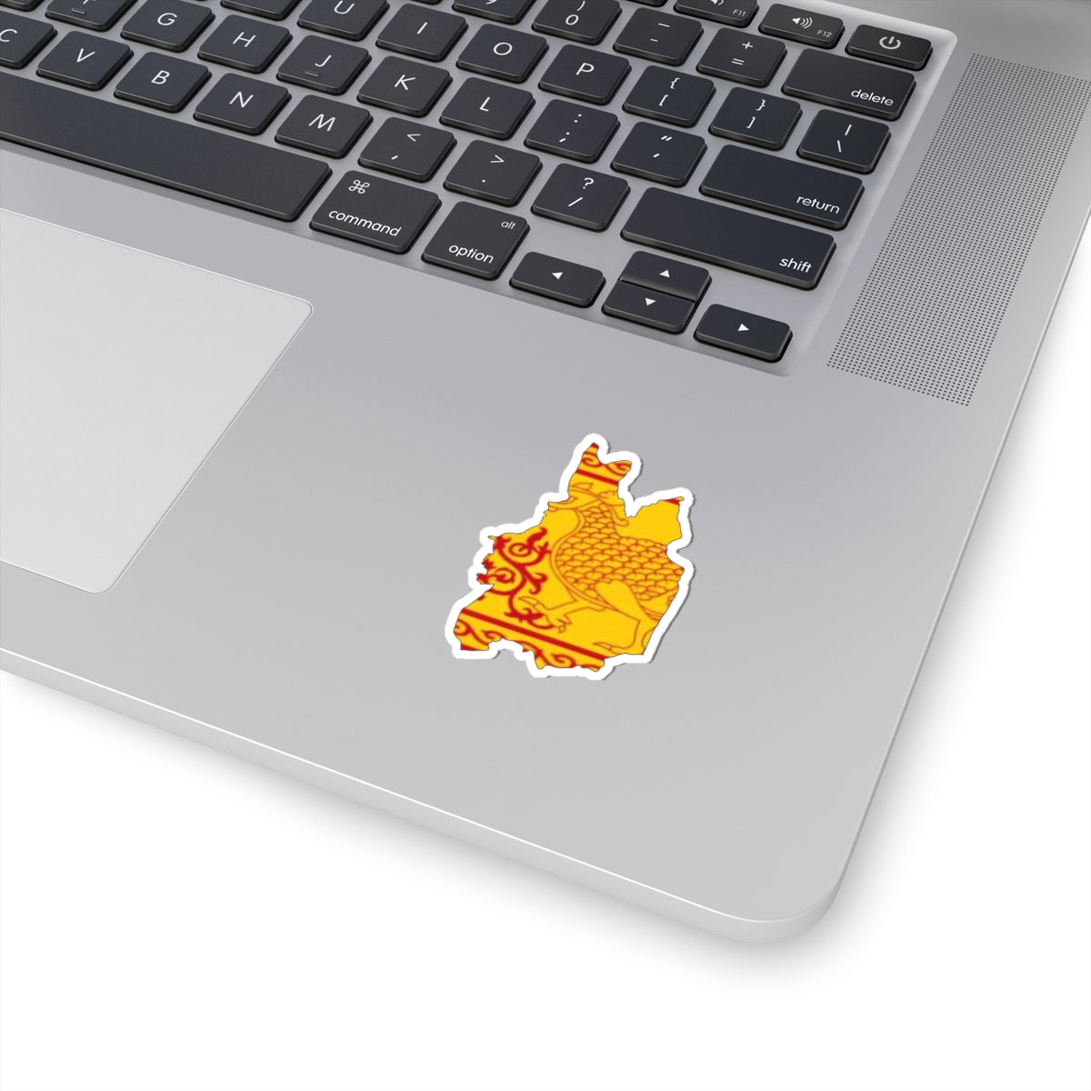 Uva Province Flag-map (Sri Lanka) STICKER Vinyl Kiss-Cut Decal