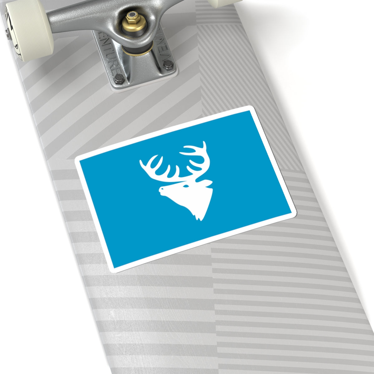Flag of Hitra (Norway) STICKER Vinyl Kiss-Cut Decal