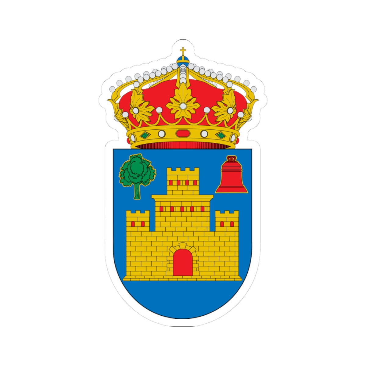 Escudo de Ardisa (Spain) (Coat of Arms) STICKER Vinyl Kiss-Cut Decal