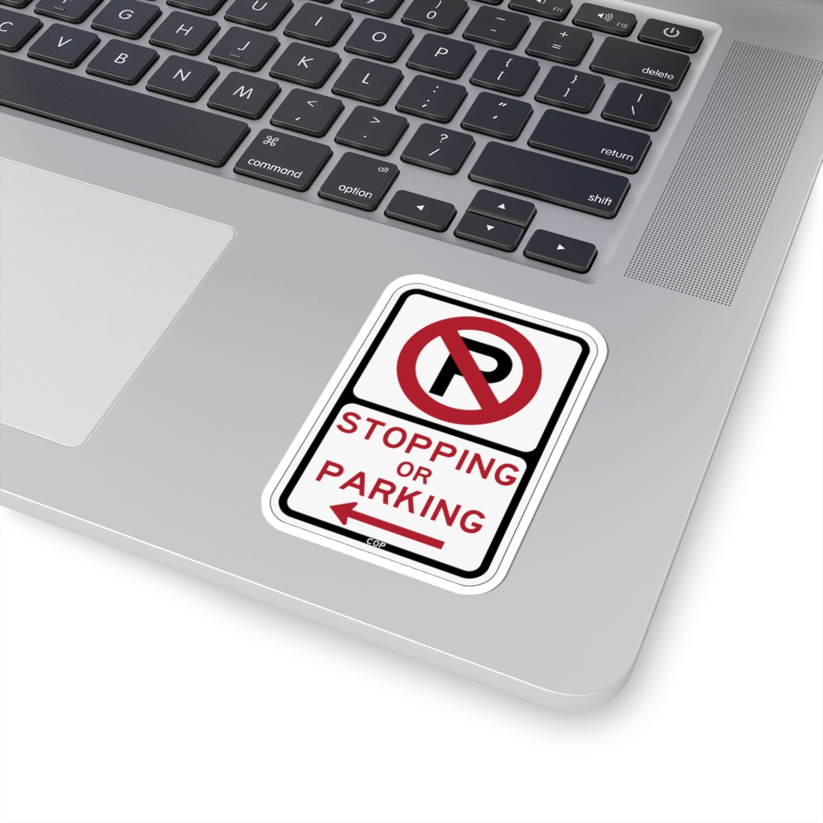 PBOT Road sign P1300L (Oregon) (Road Sign) STICKER Vinyl Kiss-Cut Decal