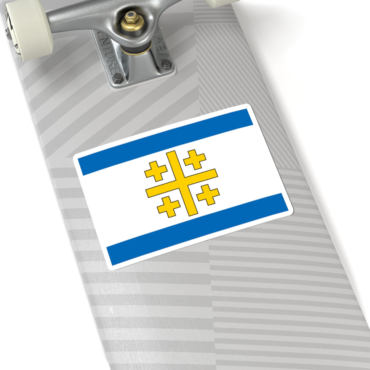 Flag of the State of Palestine Proposal 5 (Israel) STICKER Vinyl Kiss-Cut Decal