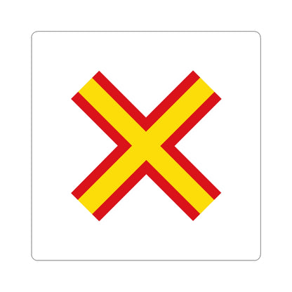 Flag of SEV (Spain) STICKER Vinyl Kiss-Cut Decal