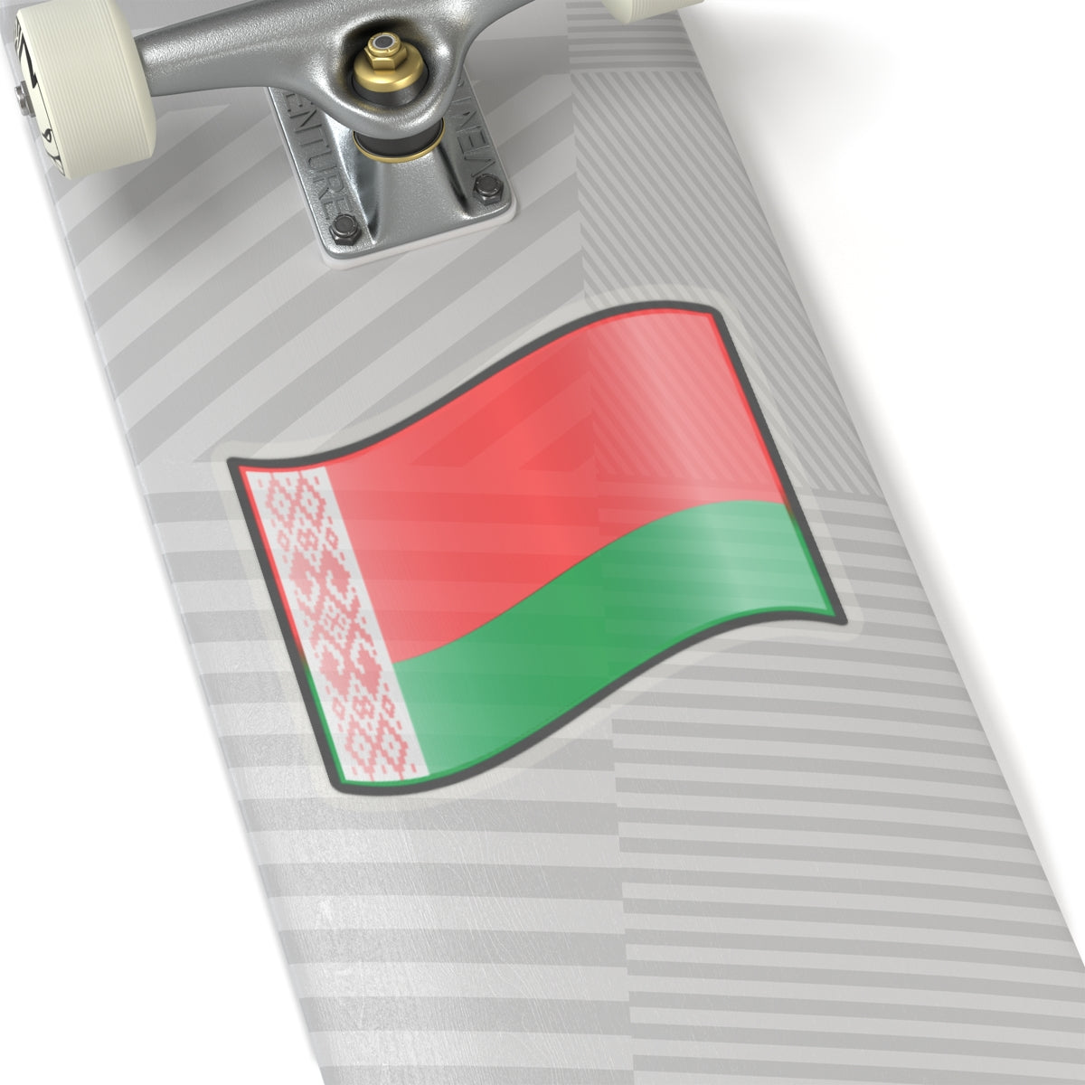 Nuvola Belarus flag 1995 (Belarus) STICKER Vinyl Kiss-Cut Decal