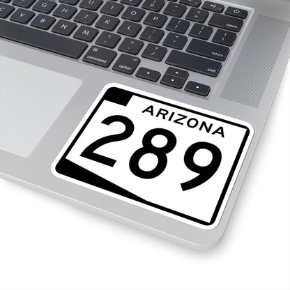 Arizona 289 (Arizona) (Road Sign) STICKER Vinyl Kiss-Cut Decal