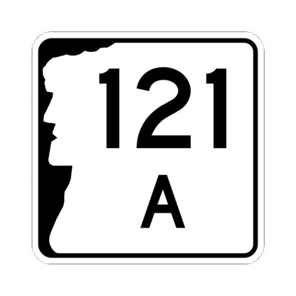 NH Route 121A (New Hampshire) (Road Sign) STICKER Vinyl Kiss-Cut Decal
