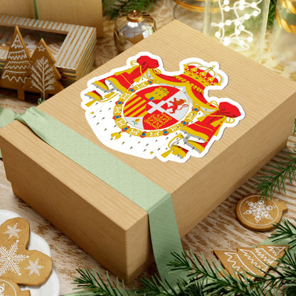 Armas de Amadeo I de Saboya (Spain) (Coat of Arms) STICKER Vinyl Kiss-Cut Decal