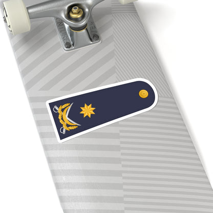 Kontr admiral DSX (Azerbaijan) (Military Rank) STICKER Vinyl Kiss-Cut Decal