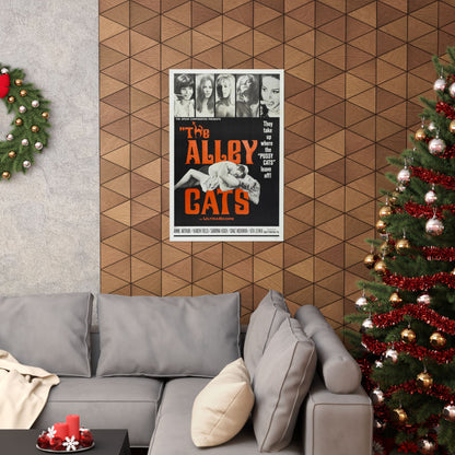 THE ALLEY CATS 1966 - Paper Movie Poster