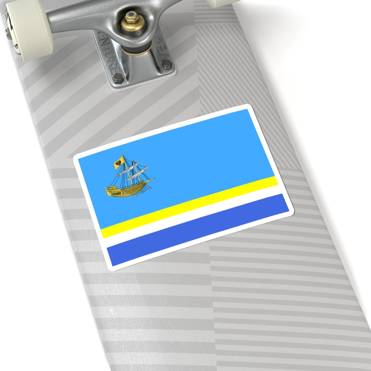 Flag of Kostroma Kostroma Oblast (Russia) STICKER Vinyl Kiss-Cut Decal