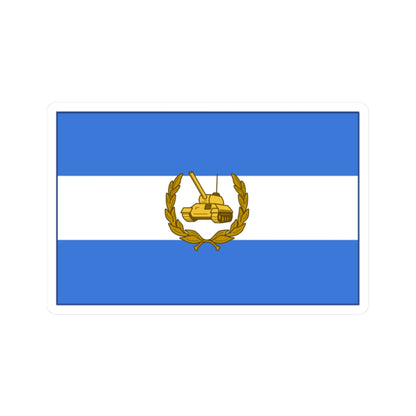 SYR-Armour-DIV-flag (Syria) STICKER Vinyl Kiss-Cut Decal