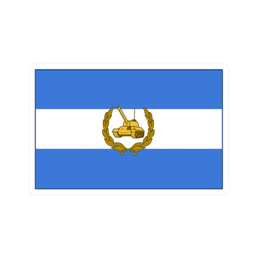 SYR-Armour-DIV-flag (Syria) STICKER Vinyl Kiss-Cut Decal