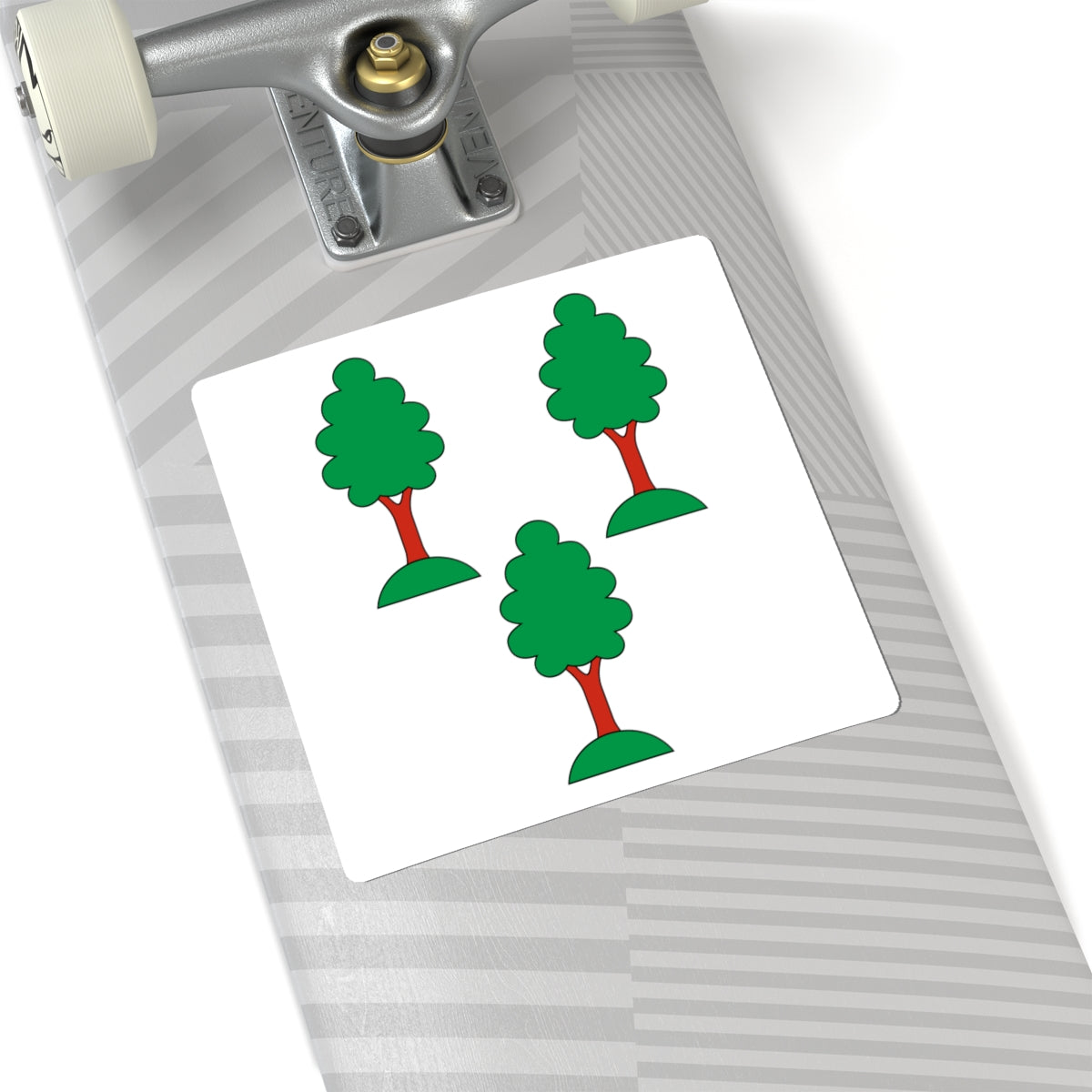 CHE Kirchuster Flag (Switzerland) STICKER Vinyl Kiss-Cut Decal