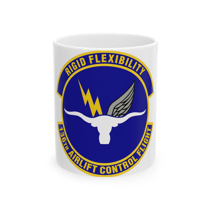 136th Airlift Control Flight (U.S. Air Force) White Coffee Mug-11oz-The Sticker Space