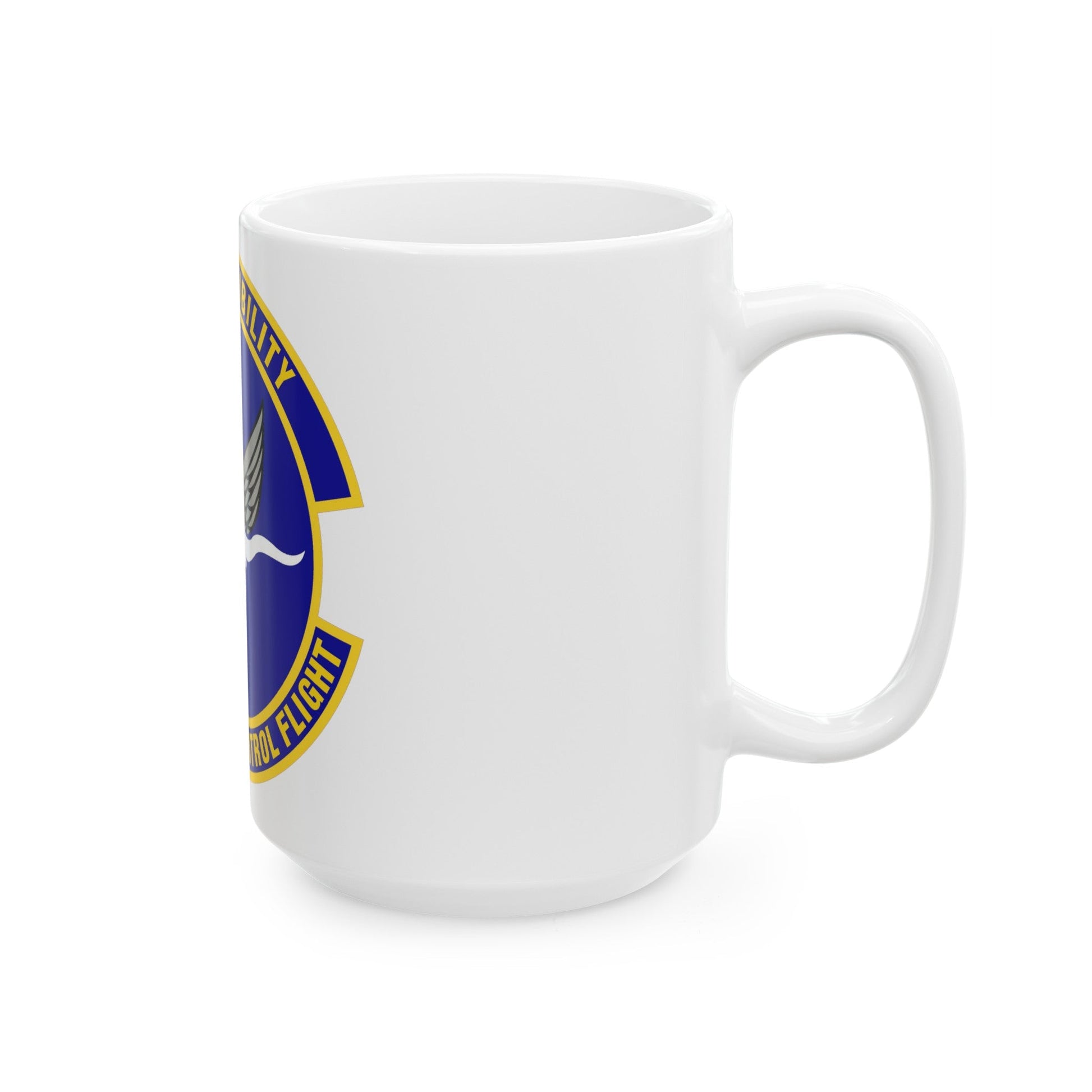 136th Airlift Control Flight (U.S. Air Force) White Coffee Mug-The Sticker Space