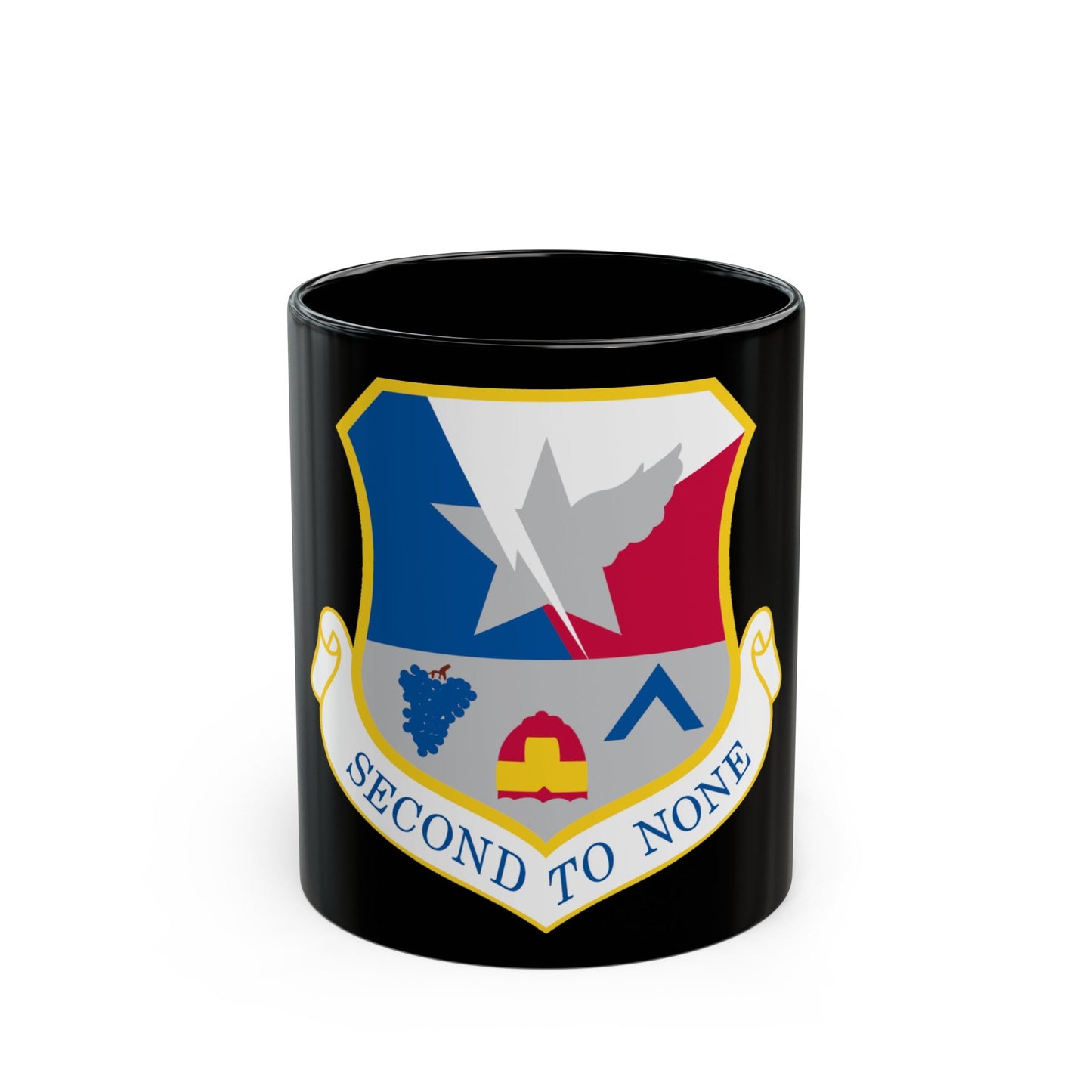 136th Airlift Wing (U.S. Air Force) Black Coffee Mug-11oz-The Sticker Space