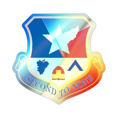 136th Airlift Wing (U.S. Air Force) Holographic STICKER Die-Cut Vinyl Decal 2 Inch Holographic - The Sticker Space