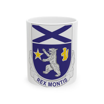 136th Infantry Regiment (U.S. Army) White Coffee Mug-11oz-The Sticker Space