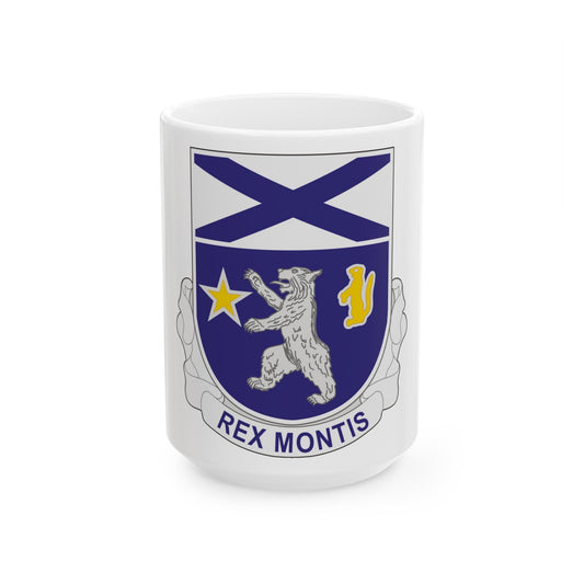 136th Infantry Regiment (U.S. Army) White Coffee Mug-15oz-The Sticker Space