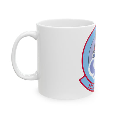 137 Airlift Squadron (U.S. Air Force) White Coffee Mug-The Sticker Space