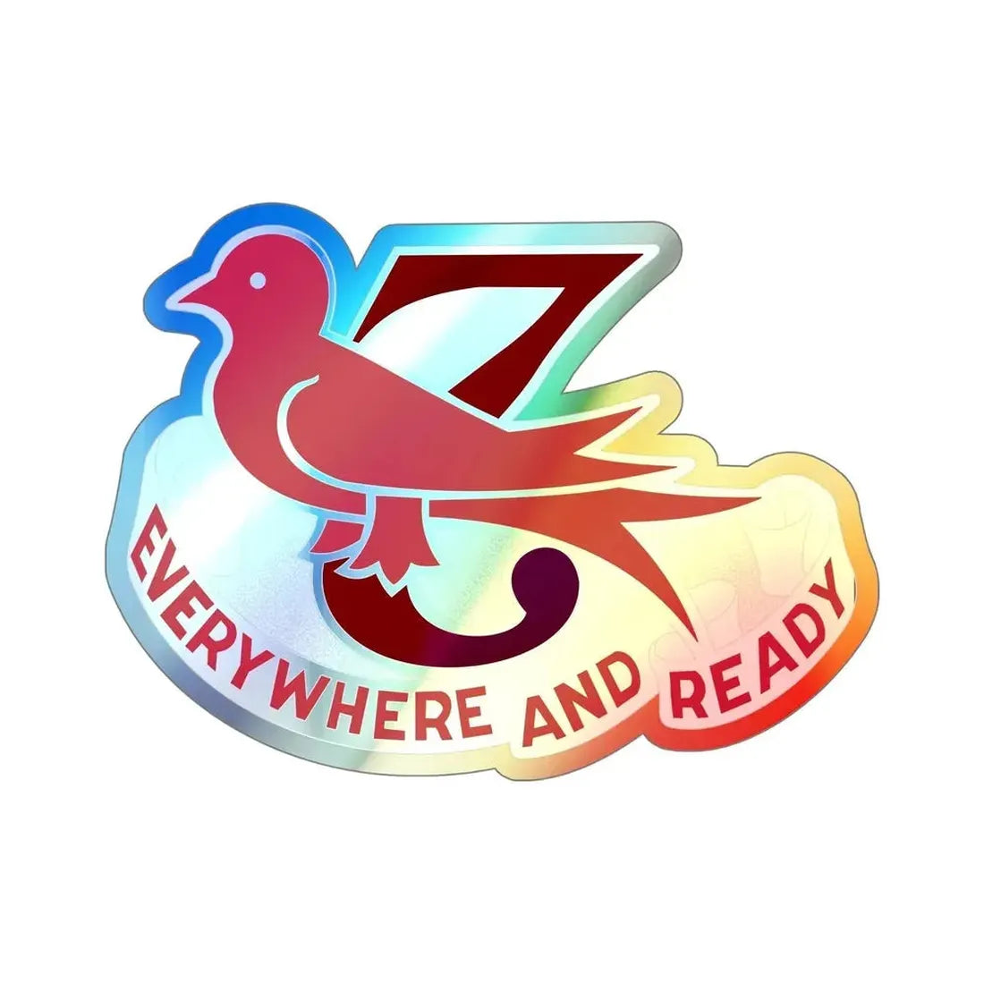 137 Aviation Battalion (U.S. Army) Holographic STICKER Die-Cut Vinyl Decal - The Sticker Space