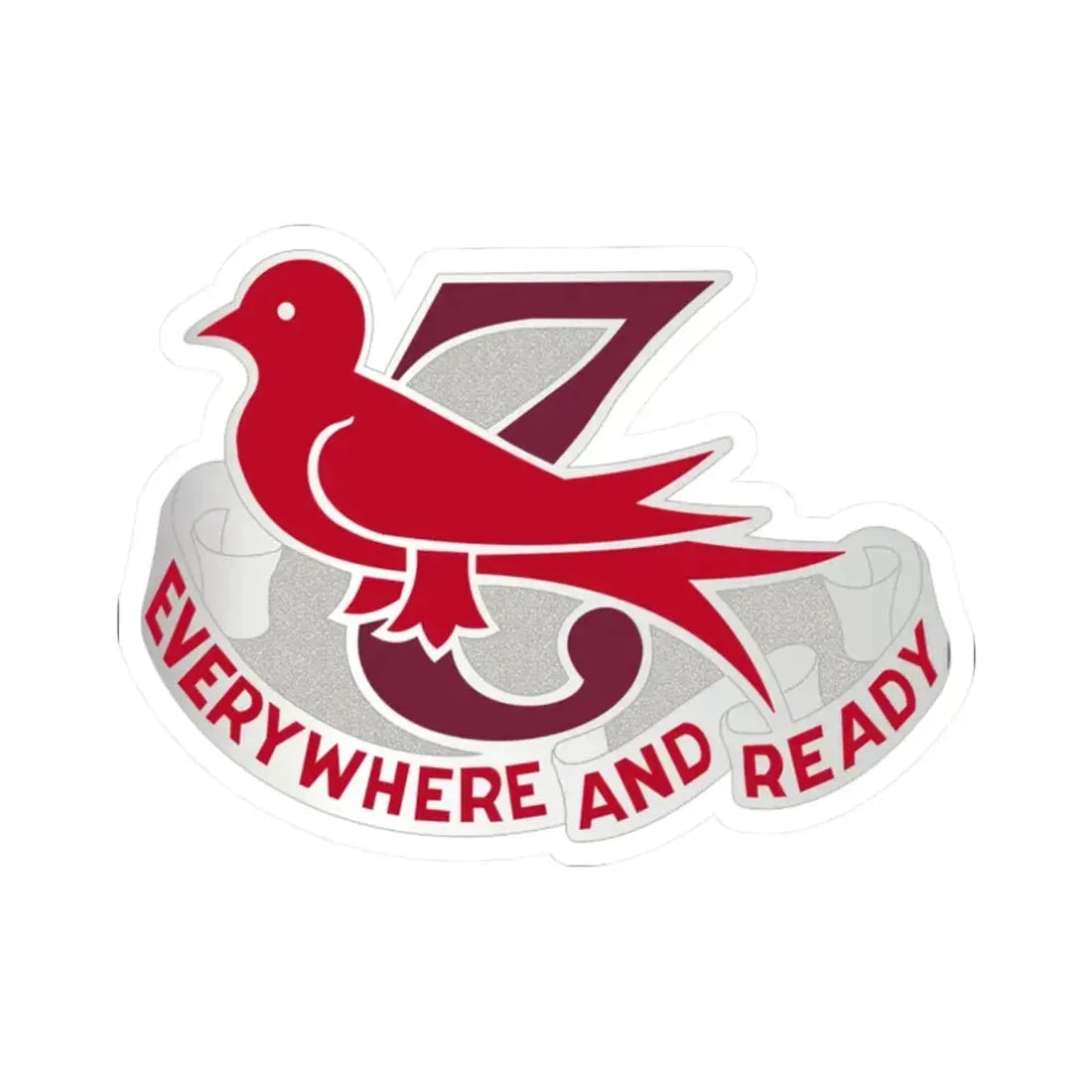 137 Aviation Battalion (U.S. Army) STICKER Vinyl Kiss-Cut Decal 2 Inch White - The Sticker Space