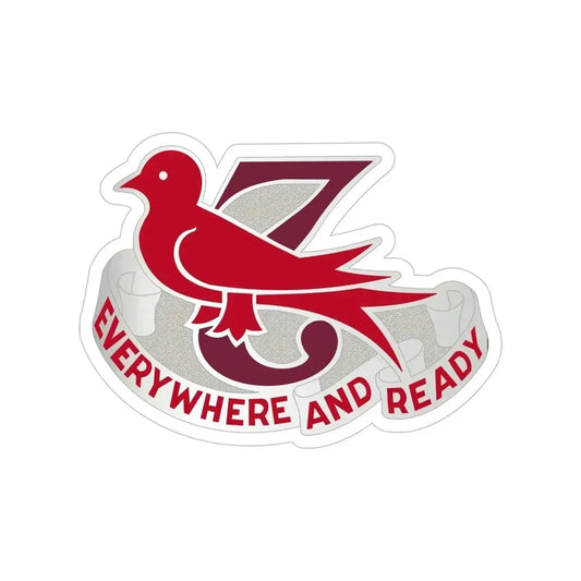 137 Aviation Battalion (U.S. Army) Transparent STICKER Die-Cut Vinyl Decal 6 Inch - The Sticker Space