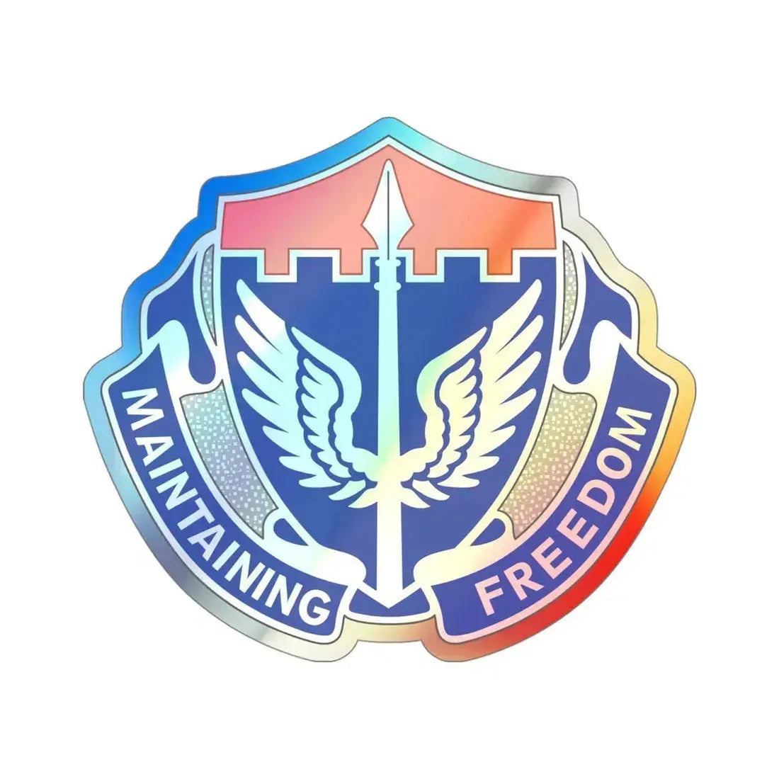 137 Aviation Regiment (U.S. Army) Holographic STICKER Die-Cut Vinyl Decal - The Sticker Space