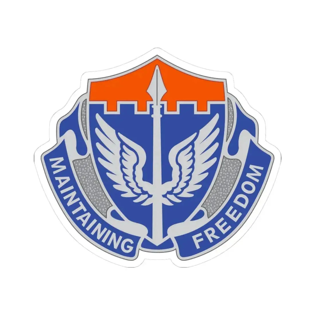 137 Aviation Regiment (U.S. Army) STICKER Vinyl Kiss-Cut Decal 3 Inch White - The Sticker Space