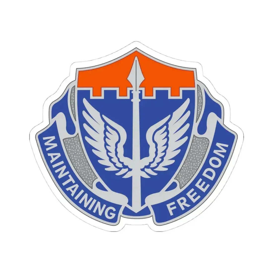 137 Aviation Regiment (U.S. Army) STICKER Vinyl Kiss-Cut Decal 4 Inch White - The Sticker Space