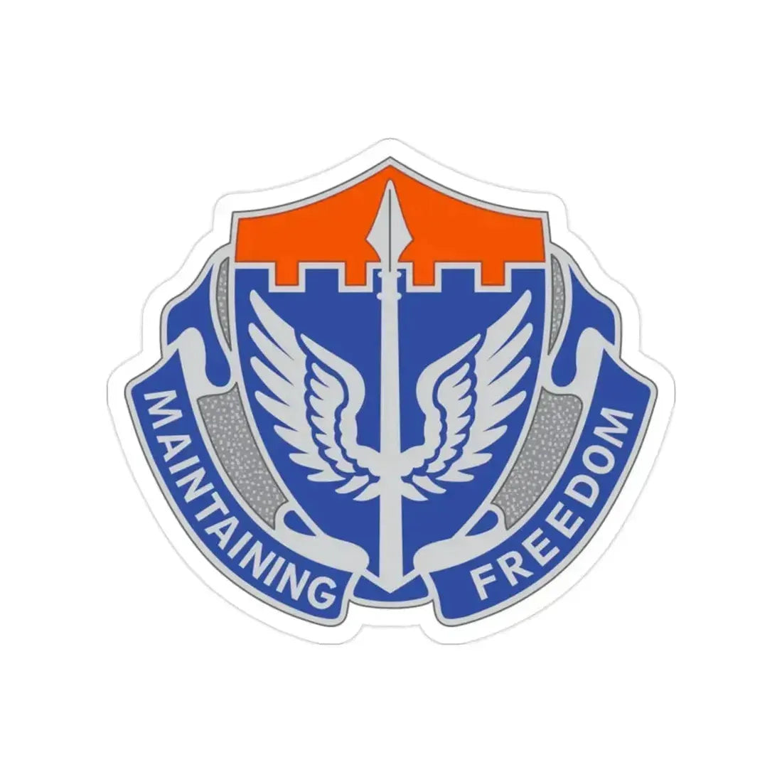 137 Aviation Regiment (U.S. Army) Transparent STICKER Die-Cut Vinyl Decal 2 Inch - The Sticker Space