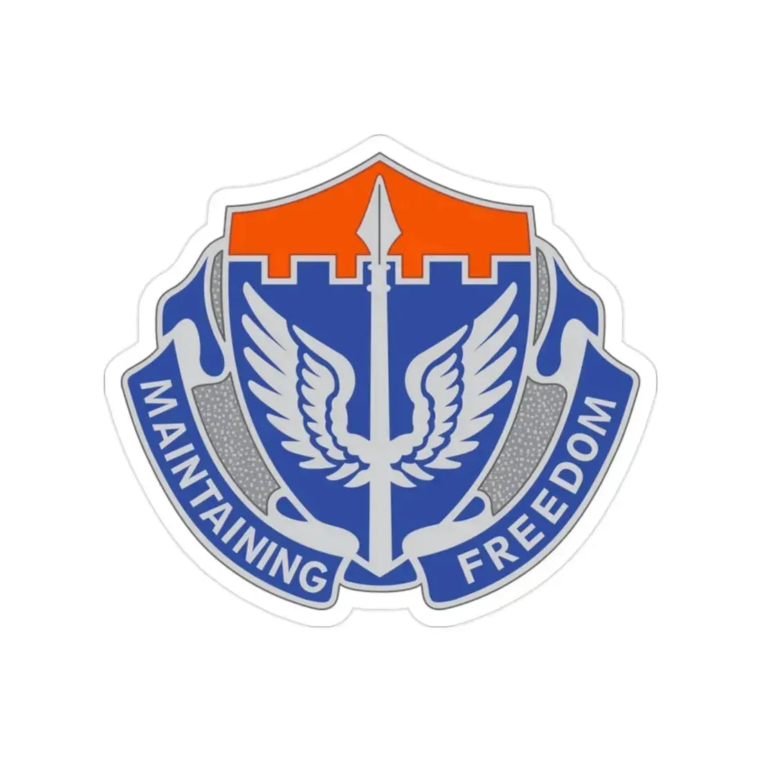 137 Aviation Regiment (U.S. Army) Transparent STICKER Die-Cut Vinyl Decal 2 Inch - The Sticker Space